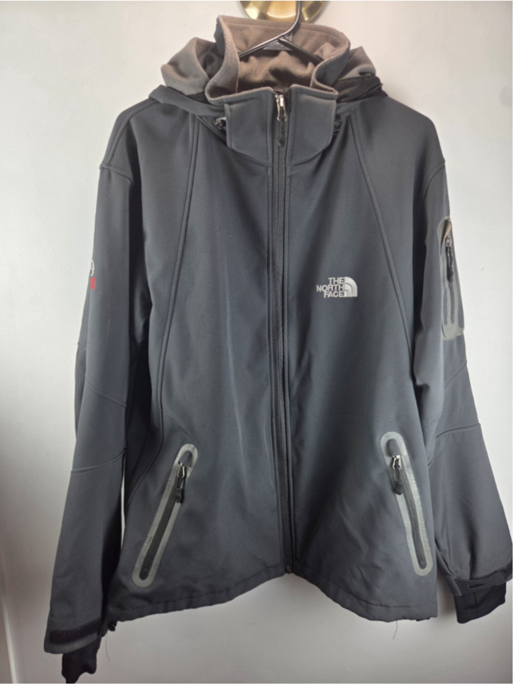 The North Face Summit Series Windstopper Size XL Gray THF-538-RC Pre-Owned